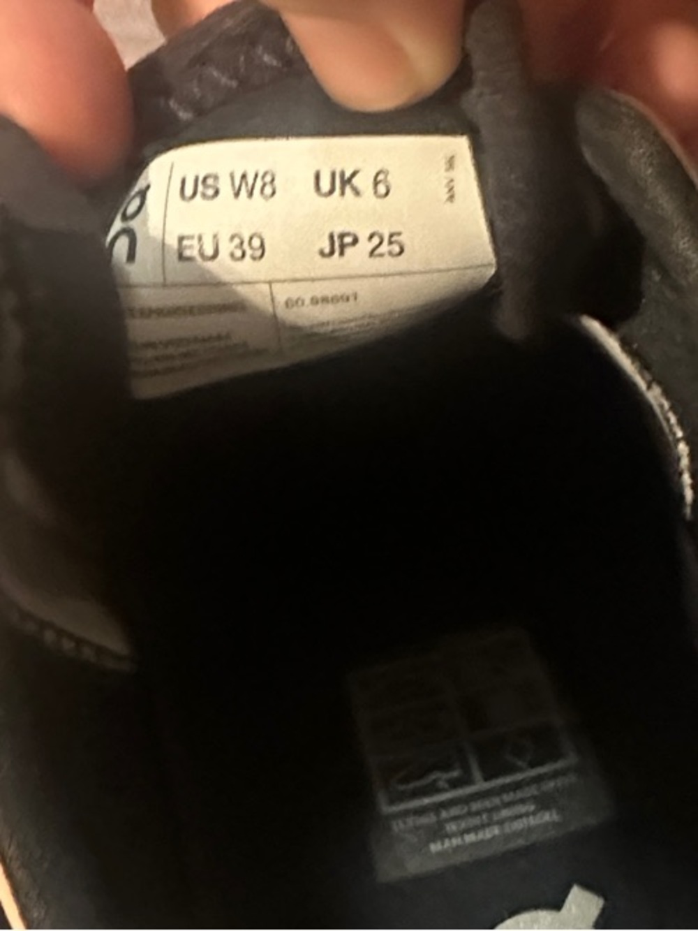 On Running Women's Pink and Black Athletic Shoes - Picture 3 of 3
